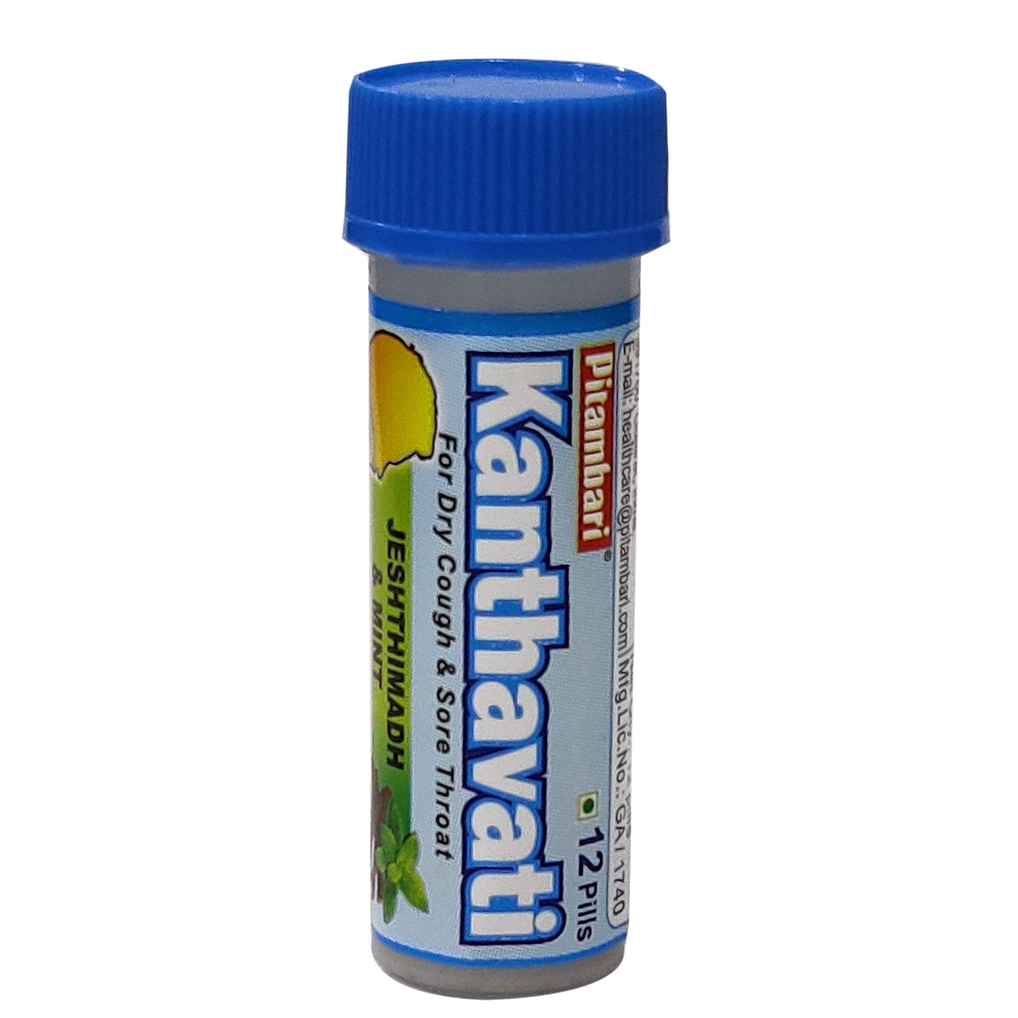 Ayucine ForeverPitambari Kanthavati -12PILLS x Pack of 4