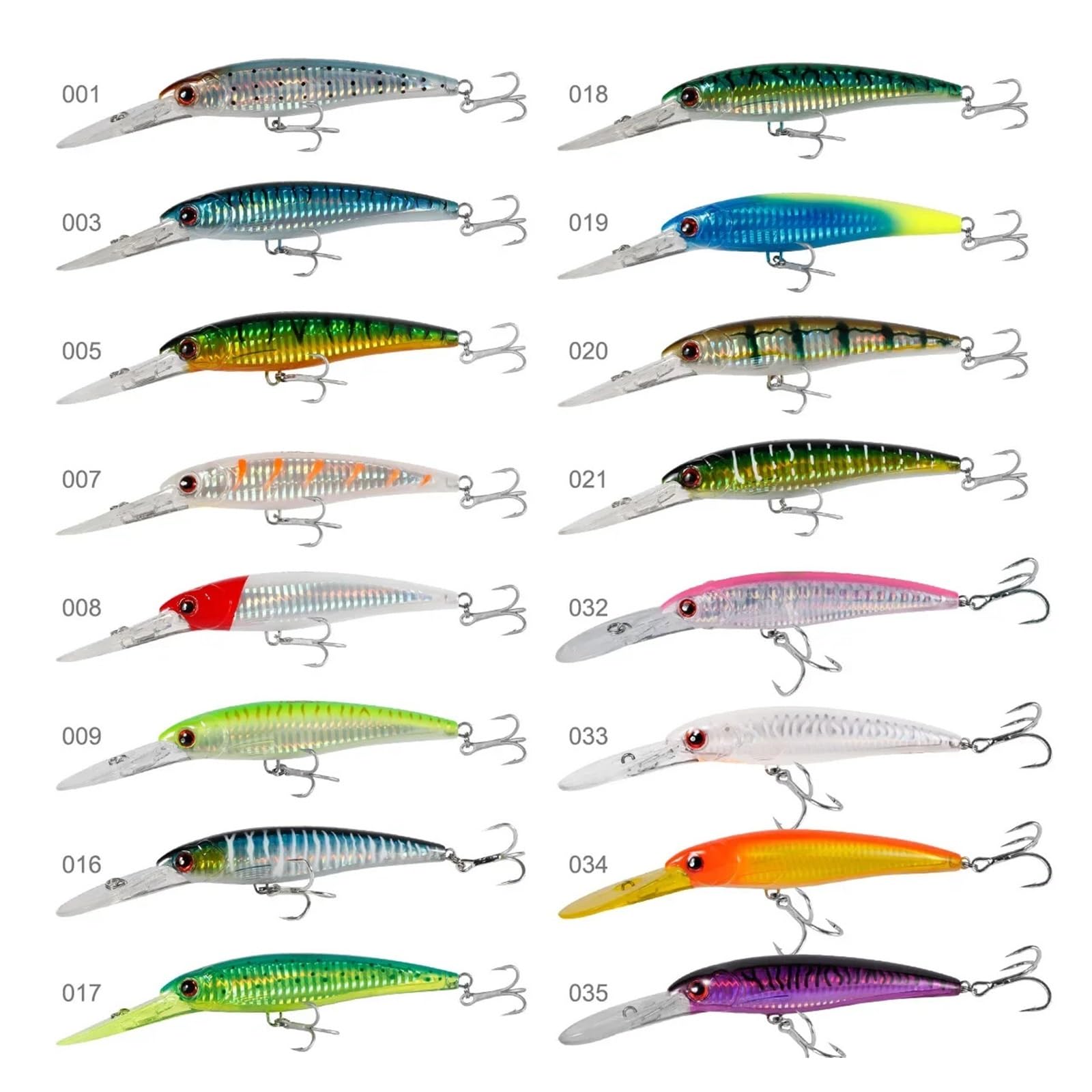 Trolling Minnow Angelköder 12 cm, 32 g, 14, 52, 16, 73, schwimmend, sinkend, Harter Köder for große Salzwasserköder