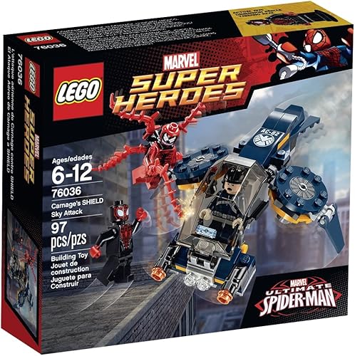 Set de construcción Ataque aéreo a la nave de Shield LEGO Super Heroes 76036 disponible en Yaxa Colombia