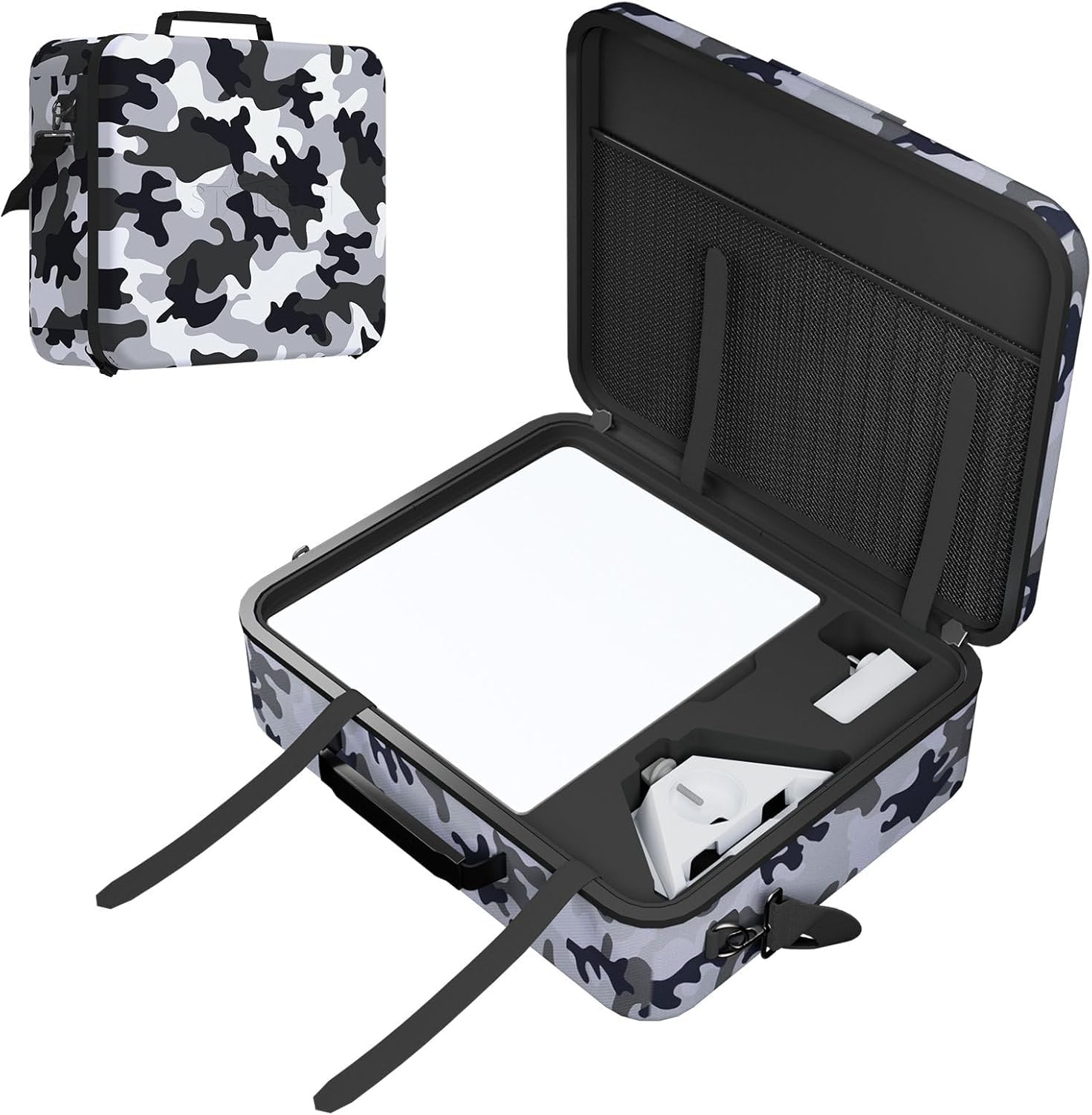 ProEcoLink Starlink Mini Case?Camouflage Waterproof Suitcase& Accessories, Compatible with Anker Hard Storage Shell Portable Bag