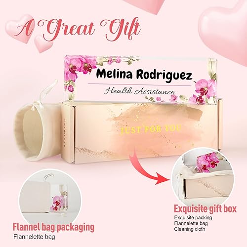 Miniatura 6 de Placa de nombre de escritorio personalizada, placas de nombre personalizadas para escritorios, placa de identificación acrílica personalizada para