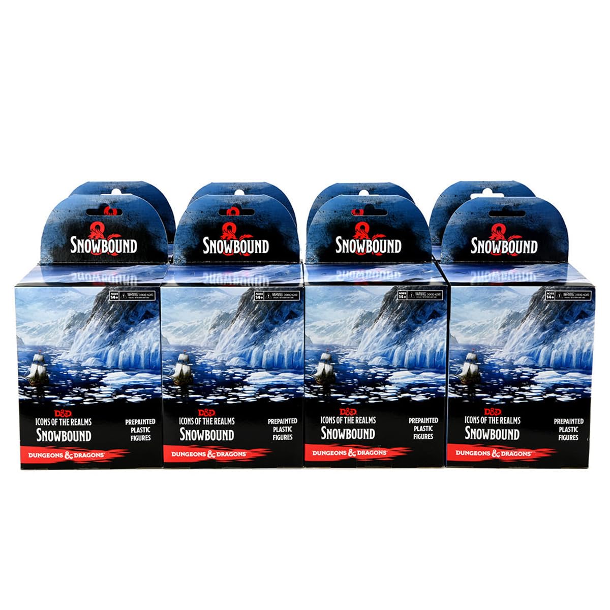 WizKids D&D Icons of The Realms Miniatures: Snowbound Booster Brick (8) | WizKids