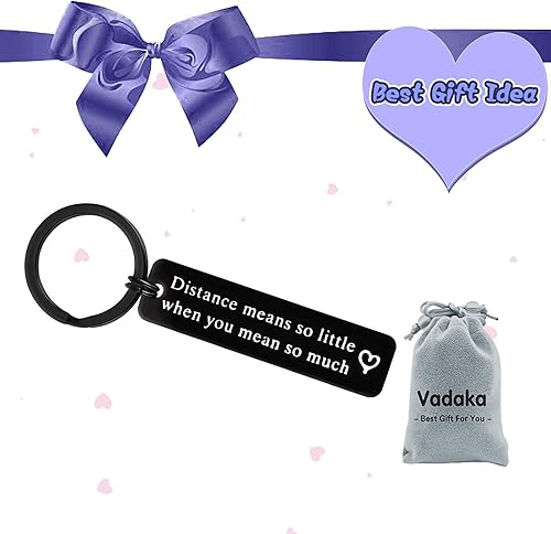 Miniatura 7 de Llavero para pareja, novio, novia, relación de larga distancia, regalo para marido, esposa, parejas, joyería de cumpleaños, San Valentín,