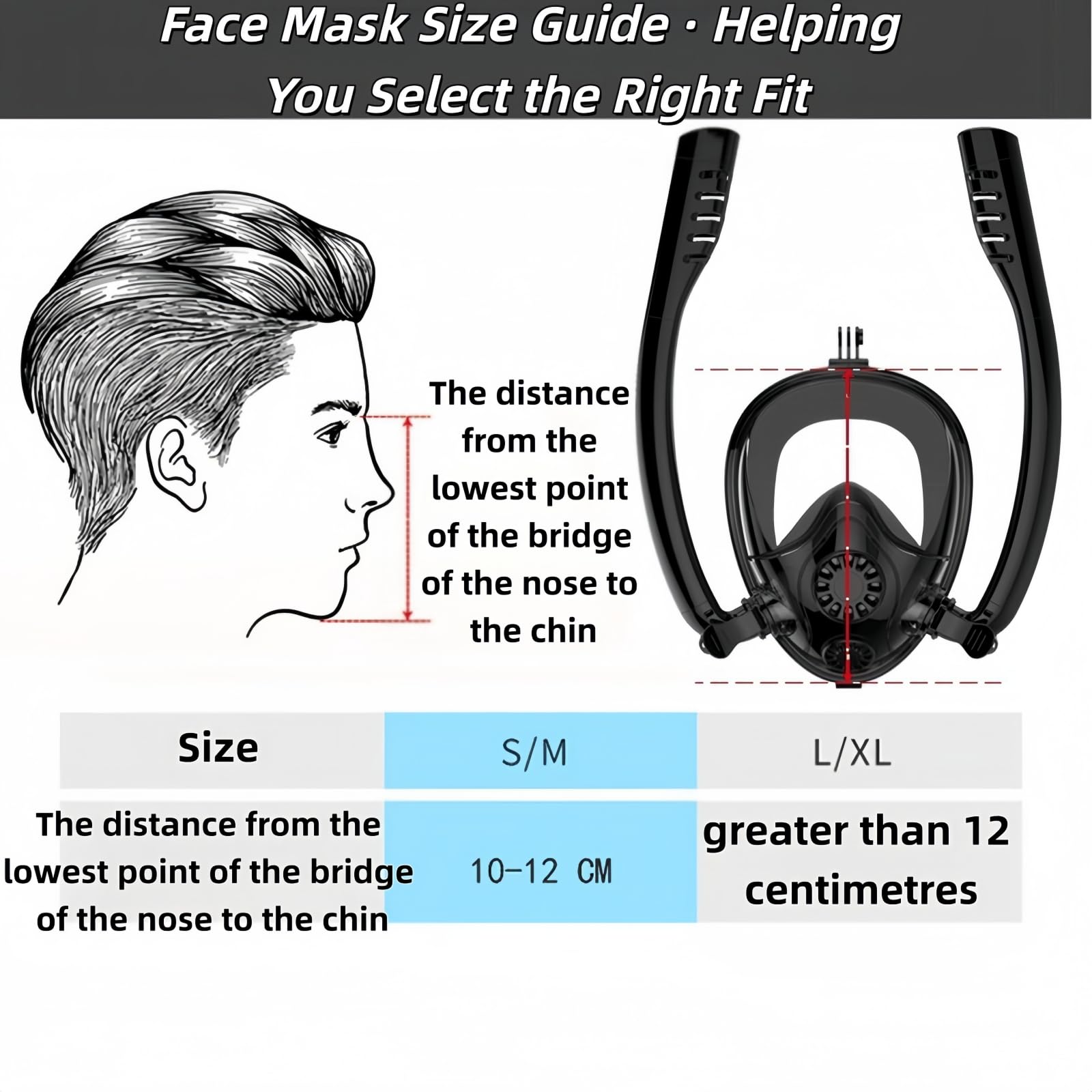 Maschera subacquea per adulti e bambini, maschera subacquea, maschera completa con boccaglio, set da snorkeling per adulti (stile K2 per bambini (rosa)