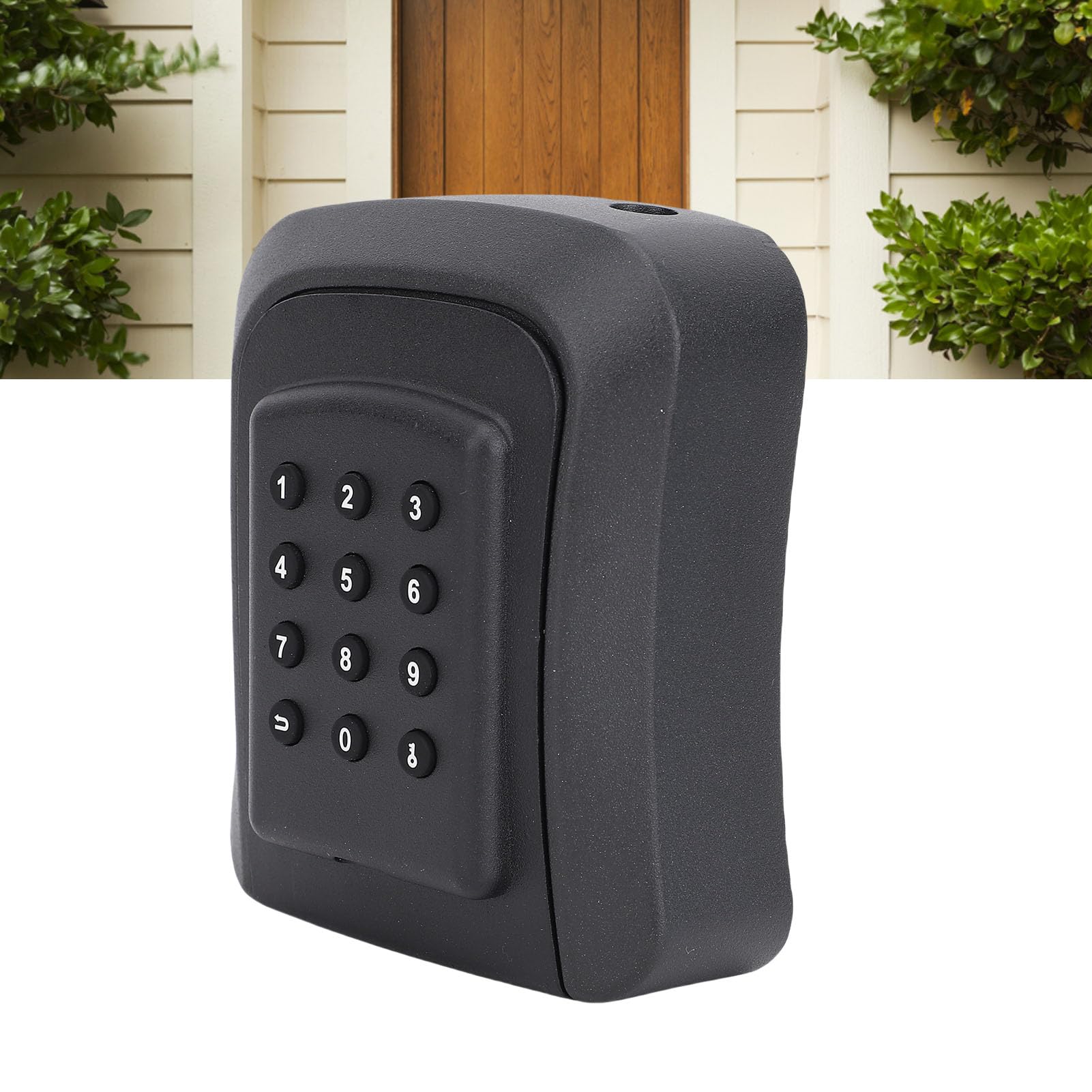 Naroote Cassetta di Sicurezza Portatile per Chiavi Intelligenti, Controllo App Meccanico con Accesso Senza Chiave, Grillo a U IP65 per Uffici Garage Domestici, Ideale per Riporre le Chiavi
