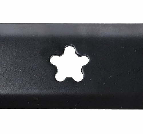 Miniatura 6 de USA Mower Blades (2) AYP842BP - Cuchilla para cortacésped de alta elevación para AYP Craftsman 12784 127842 138407 138497 138970 193957 Longitud 19