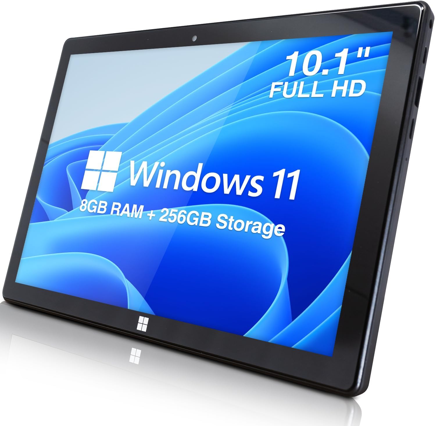 Fusion5 10" Windows 10 Ultra Slim Windows Tablet PC- (4GB RAM, 128GB Storage, USB 3.0, Intel, 5MP and 2MP Cameras, FWIN232 PRO Windows 10 S Tablet PC) (128GB)