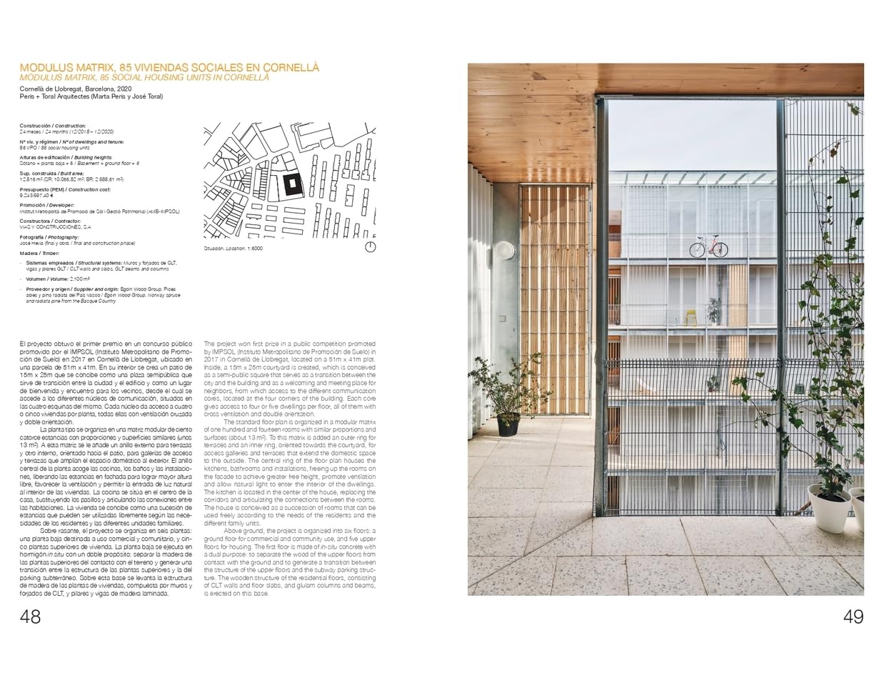 Wooden Life. Madera Técnica en Vivienda Colectiva en España