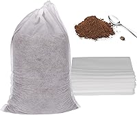 YQL Cold Brew Coffee Filter Bags 8x12 Inch 50 Pack - Disposable Mesh No-Mess Bags for Gallon Pitcher Coffee & Tea Brewing