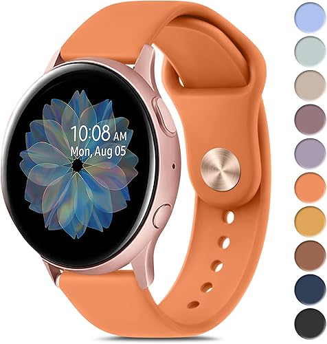 Meliya Correas compatibles con Samsung Galaxy Watch Active 2 Band de 1.575 pulgadas, 1.732 pulgadas, Galaxy Watch Active, correa de repuesto