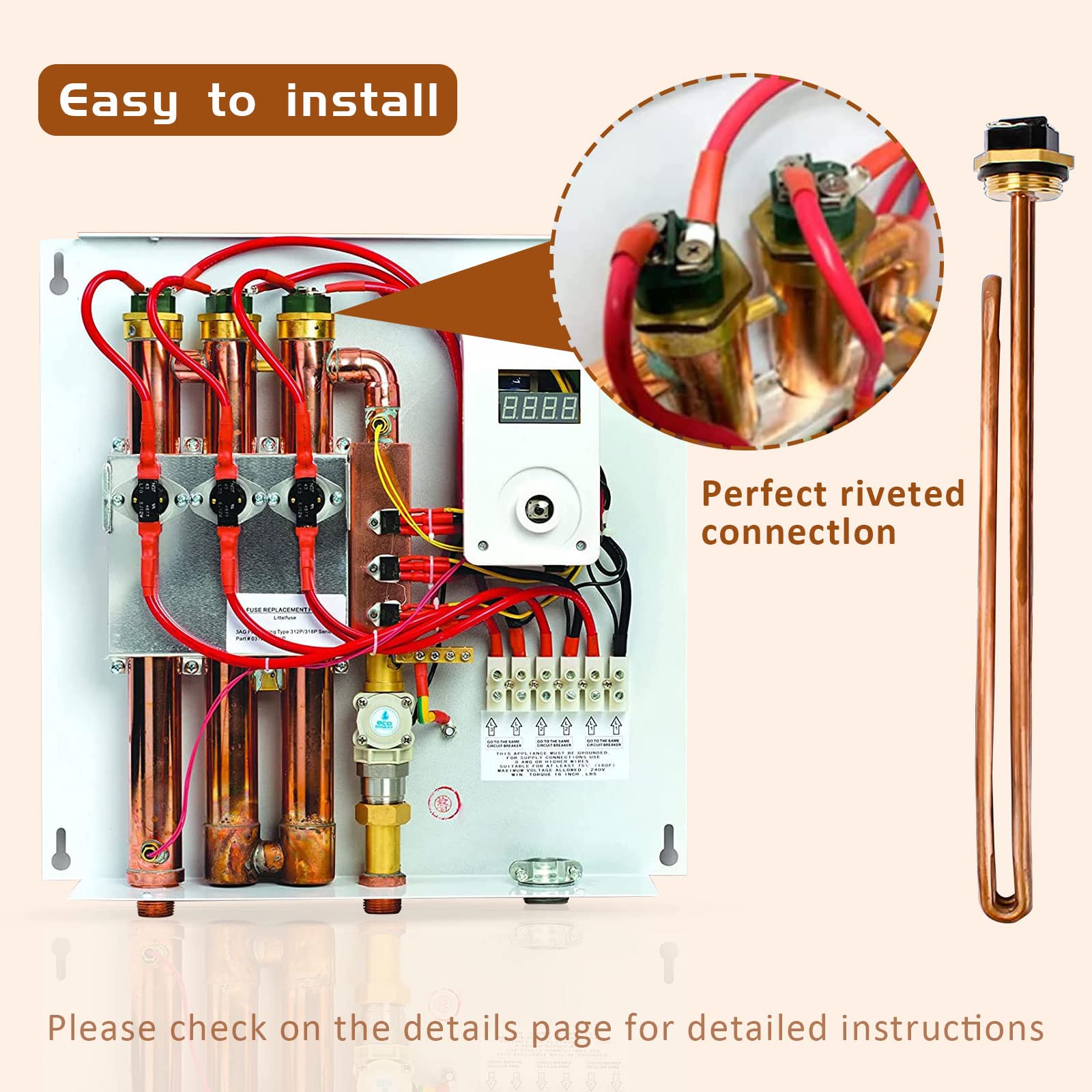 Electric Tankless Water Heater Wiring