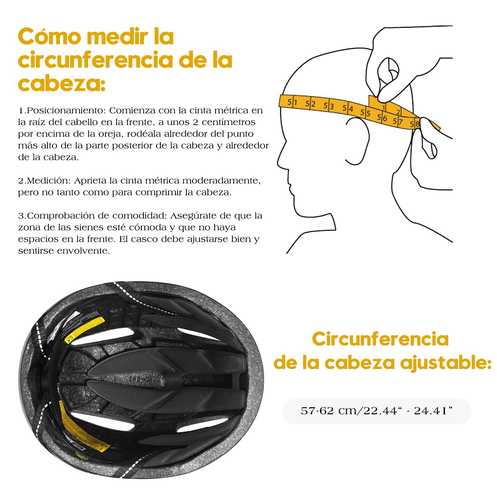 KINGLEAD Casco Bici Hombre Mujer, Casco MTB con Visera Magnética Extraíble, Bicicleta Ultraligero Transpirable Ajustable para Adultos