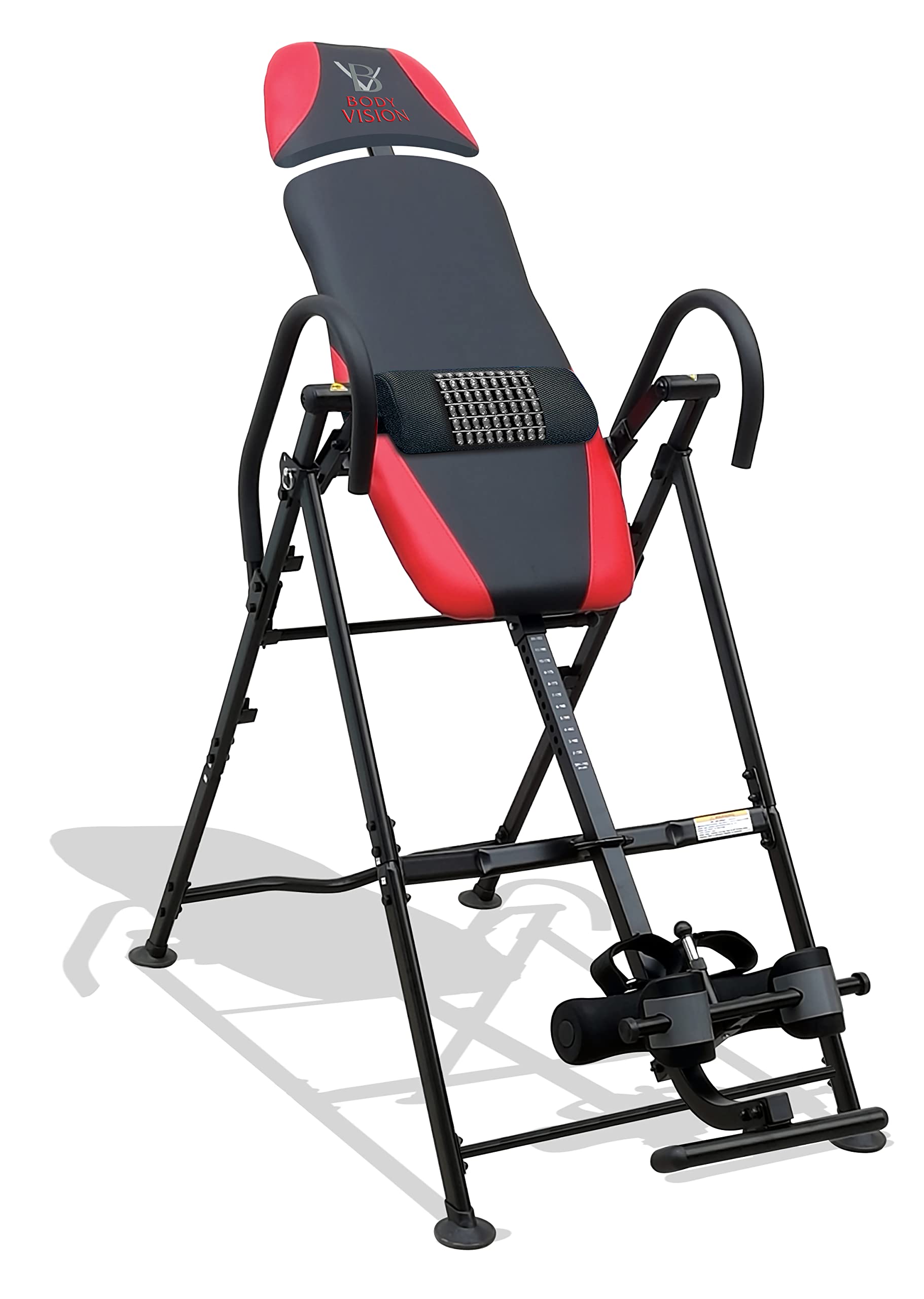 Body Vision ABMI 2.3-R Acupressure Beaded Massage Inversion Table, Red