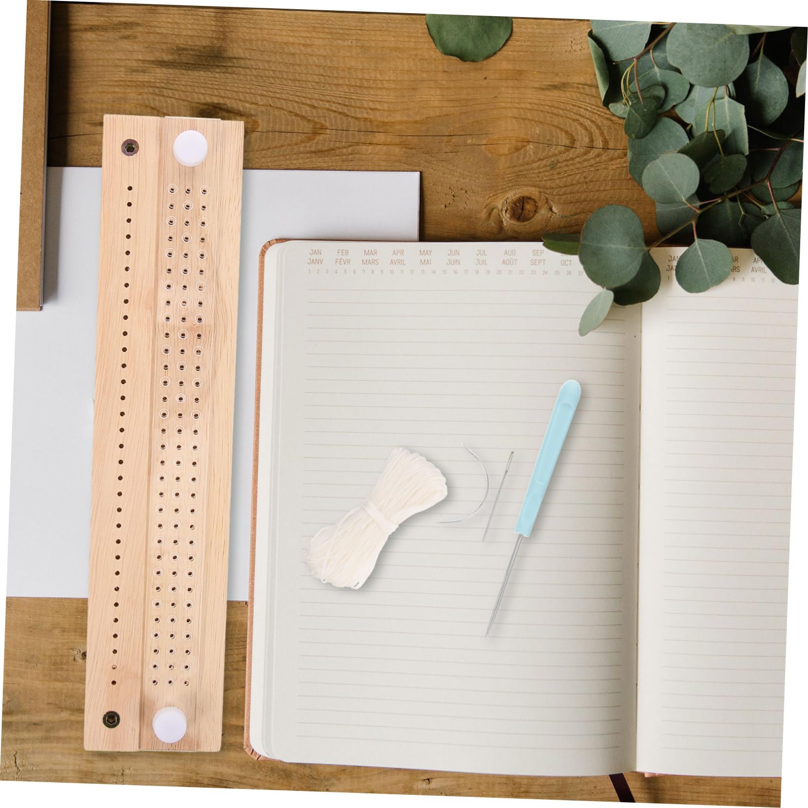 Kit Di Rilegatura Libri Ago e Spilli Per Rilegatura Manuale Strumenti Fai Da Te Per Documenti Cartacei e Quaderni