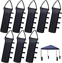 8 x Weights Bag for Gazebos, 40 kg Weight for Gazebo Base, Thickening Oxford 800D, for Awning, Tent, Weighing Tonnell