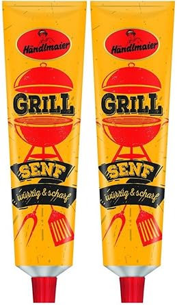 Grill Mustard 2x200 ml, Haendlmaier/Germany