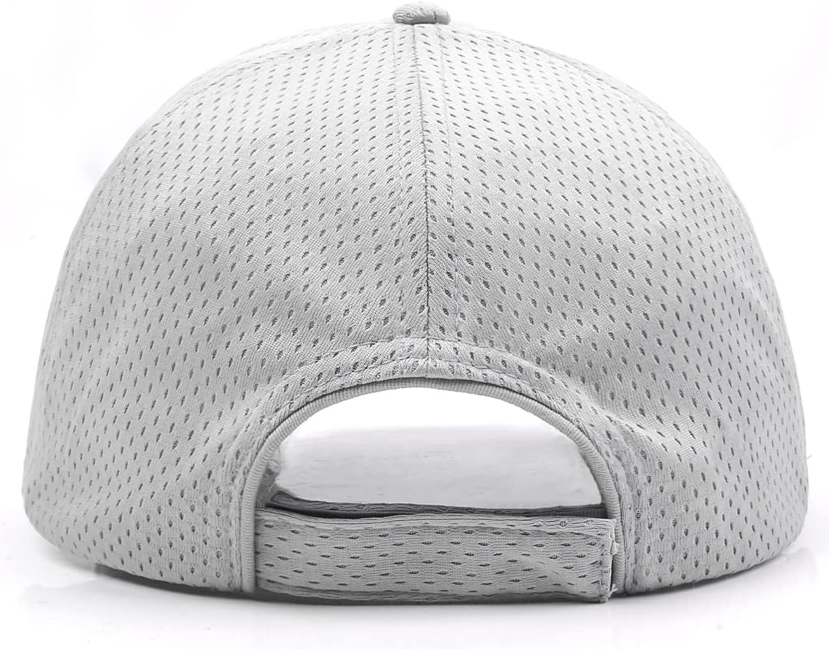 Zylioo XXL Oversize Baseball Mesh Cap,Large Structured Dad Cap,Adjustable Breathable Summer Hat image 2