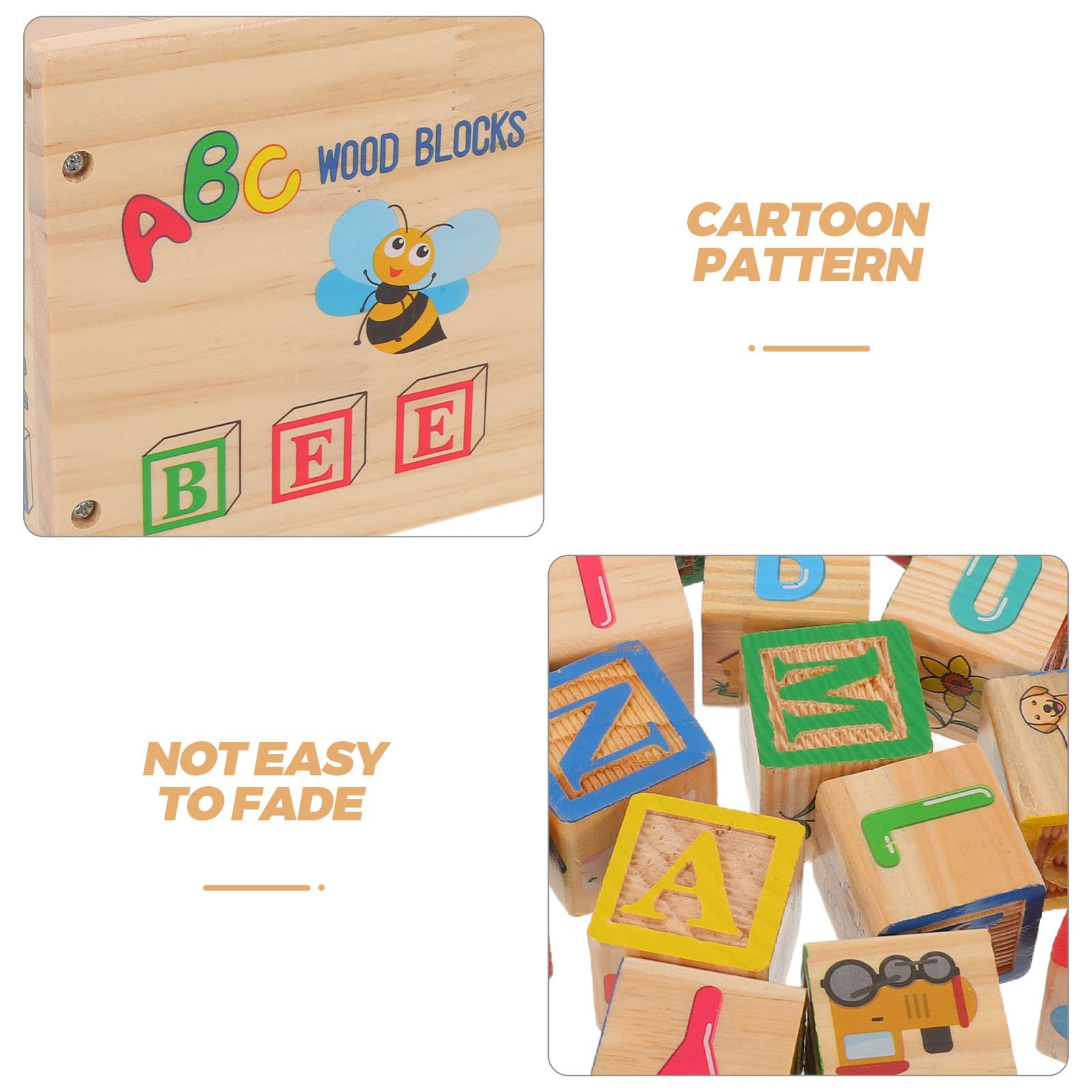 DECHOUS Blocchi in Legno ABC e Numeri per Gioco Educativo Impilabile per Ragazzi e Ragazze Materiale Didattico per Apprendimento di Lettere e Calcolo Giocattolo Creativo e Interattivo