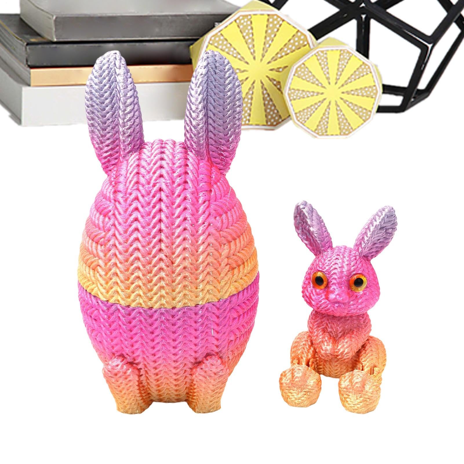 Œuf de Pâques Imprimé en 3D : Décoration Moderne pour Meuble Endormi