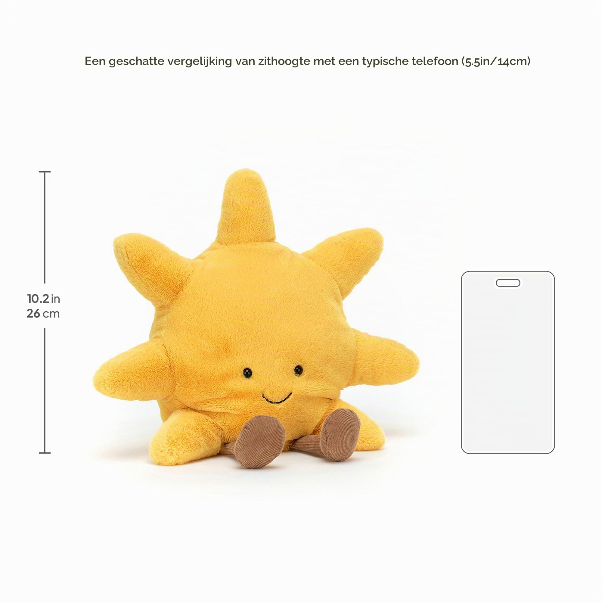 Jellycat Amuseable Sun Sunshine Collectable Plush Decoration