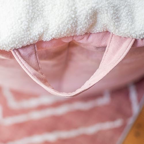 Miniatura 51 de Big Joe Milano Outdoor - Puf para exteriores, color blanco marino Cuero Montana Negro,Smartmax negro,Caribou,Carmel Montana Cuero,Blazer de