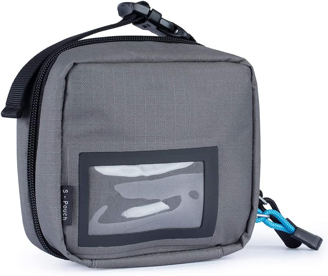 f-stop - Accessory Pouch Small (Gargoyle, Black) Padded Carry and Organize Photo Gear Case