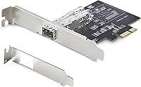 Vista 7 de StarTech.com Tarjeta de red SFP GbE de 1 puerto, PCIe 2.1 x1, Intel I210-IS, controlador de 1 GbE, cobre 1000BASE/fibra óptica, NIC Gigabit Ethernet