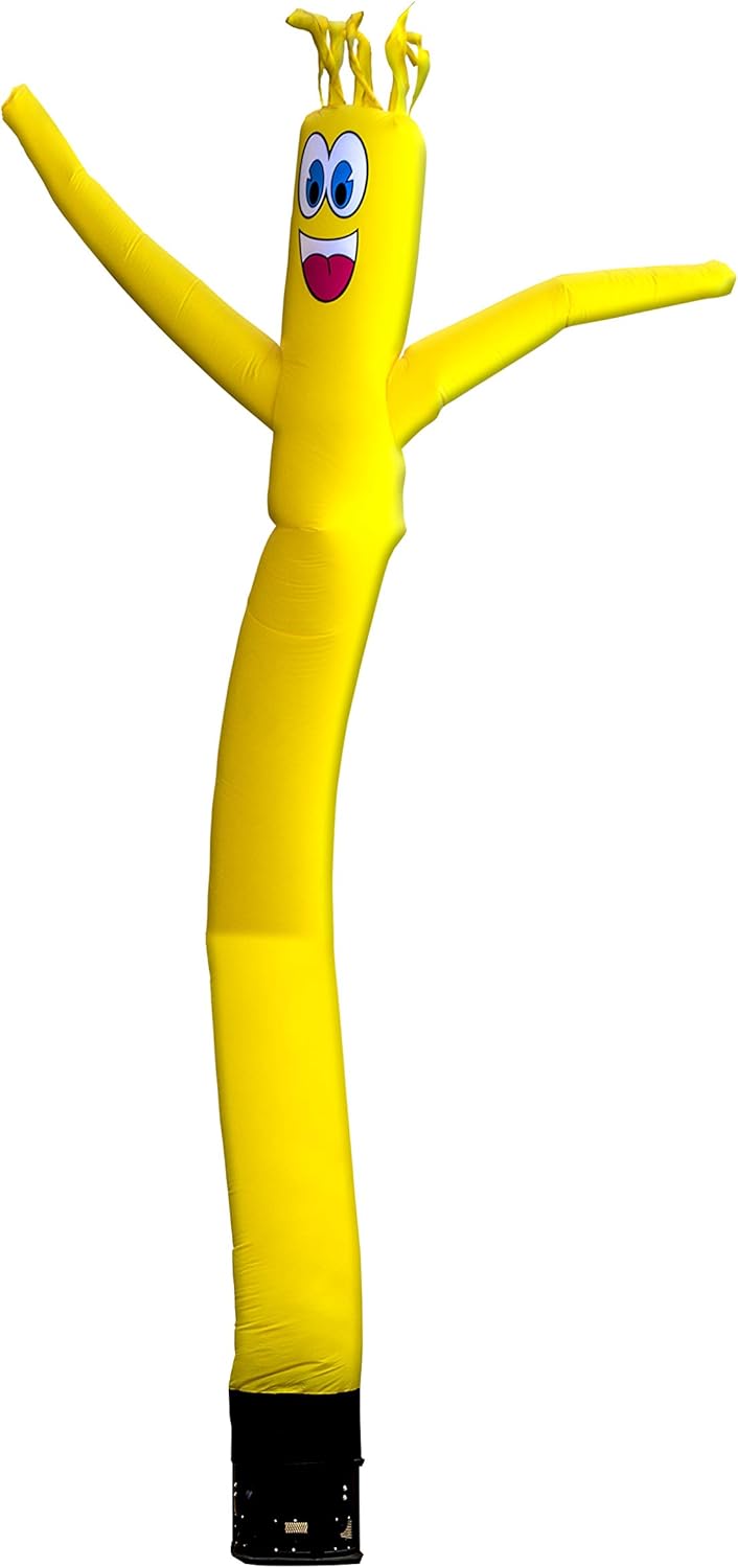 CarBowz Air Inflatable Dancers Tube Man Complete Set with 1 High Power Blower, 18-Feet Fly Guy