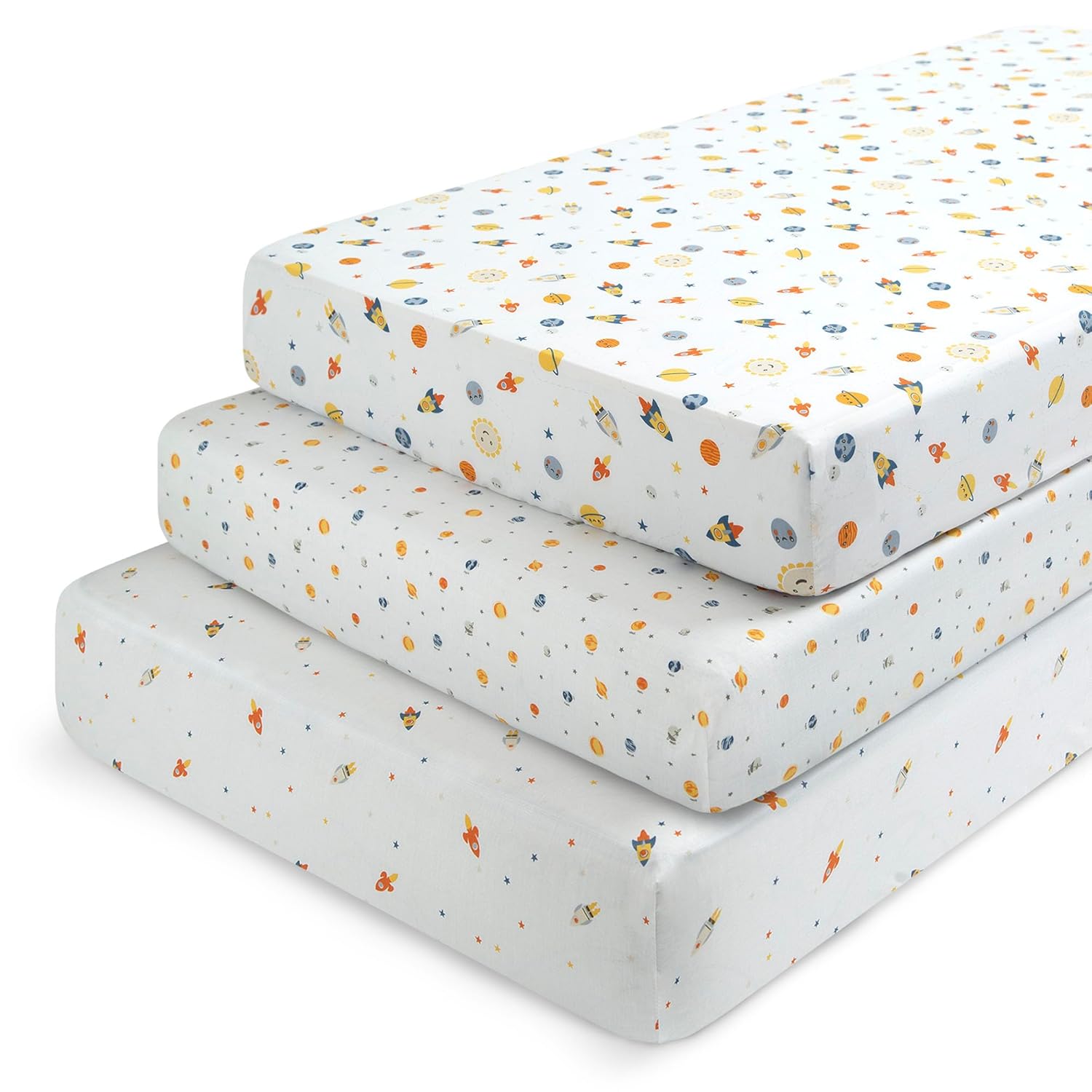 Amazon.com : Delta Children Fitted Crib Sheets for Girls and Boys ...
