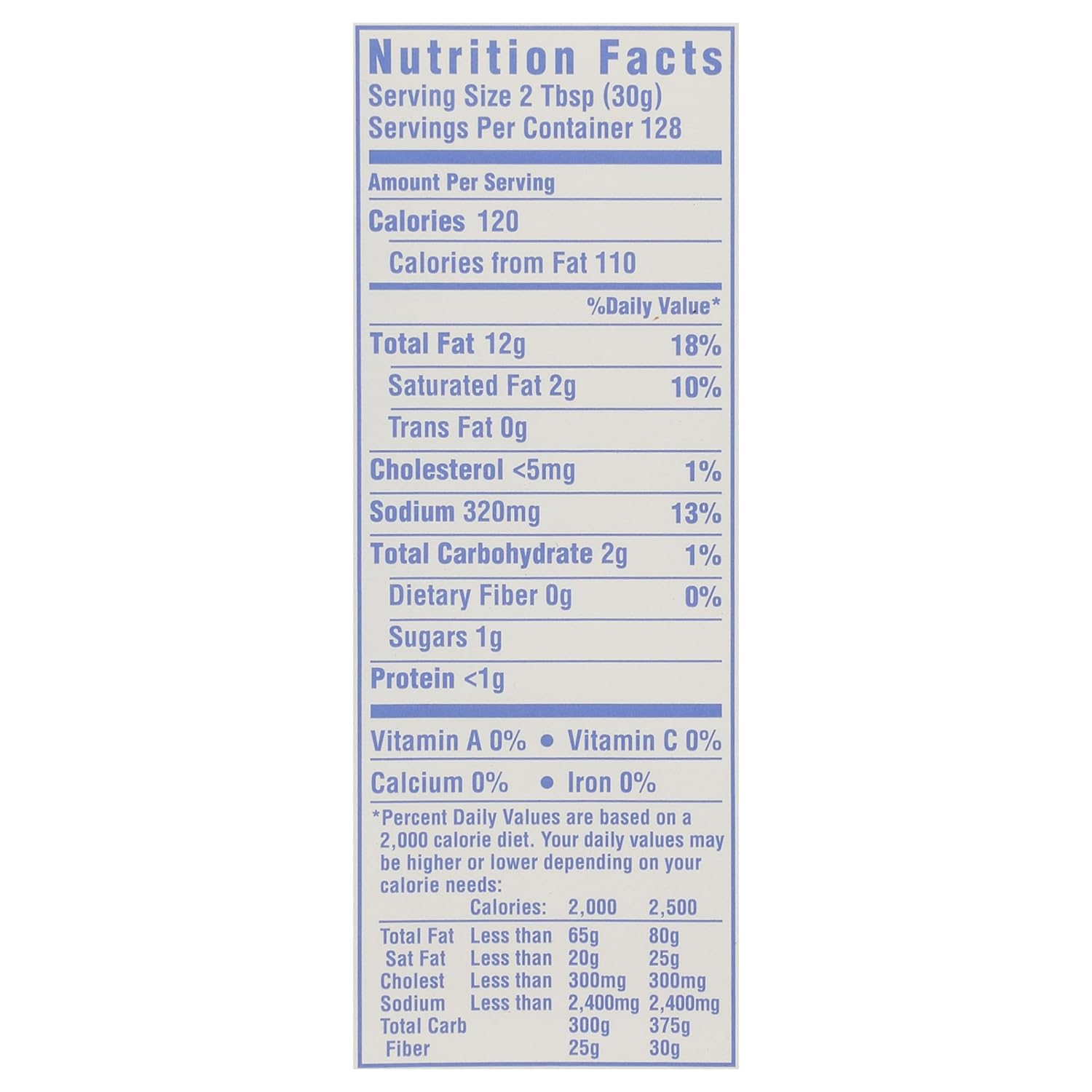 Kraft Brand Dressing Pourable Blue Cheese Dressing, 128 Ounce