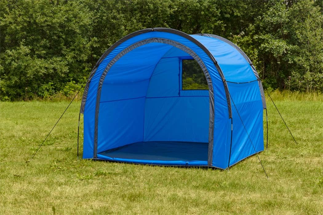 BERGER Toledo Universalzelt | Campingzelt für Festival Garten Zelten Trekking | Schnellaufbau Camping Duschzelt WC Zelt Angelzelt Fahrradgarage | WS3000mm wasserdicht
