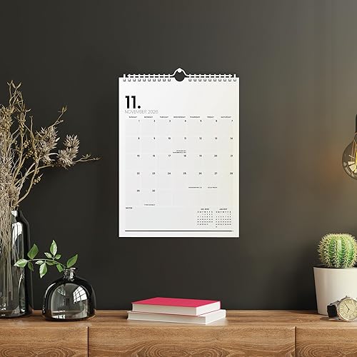 Miniatura 8 de Karto Calendario de pared 2025-2026  Vertical de 8.5 x 11 pulgadas, de julio de 2025 a diciembre de 2026  Aumenta tu productividad y fácil