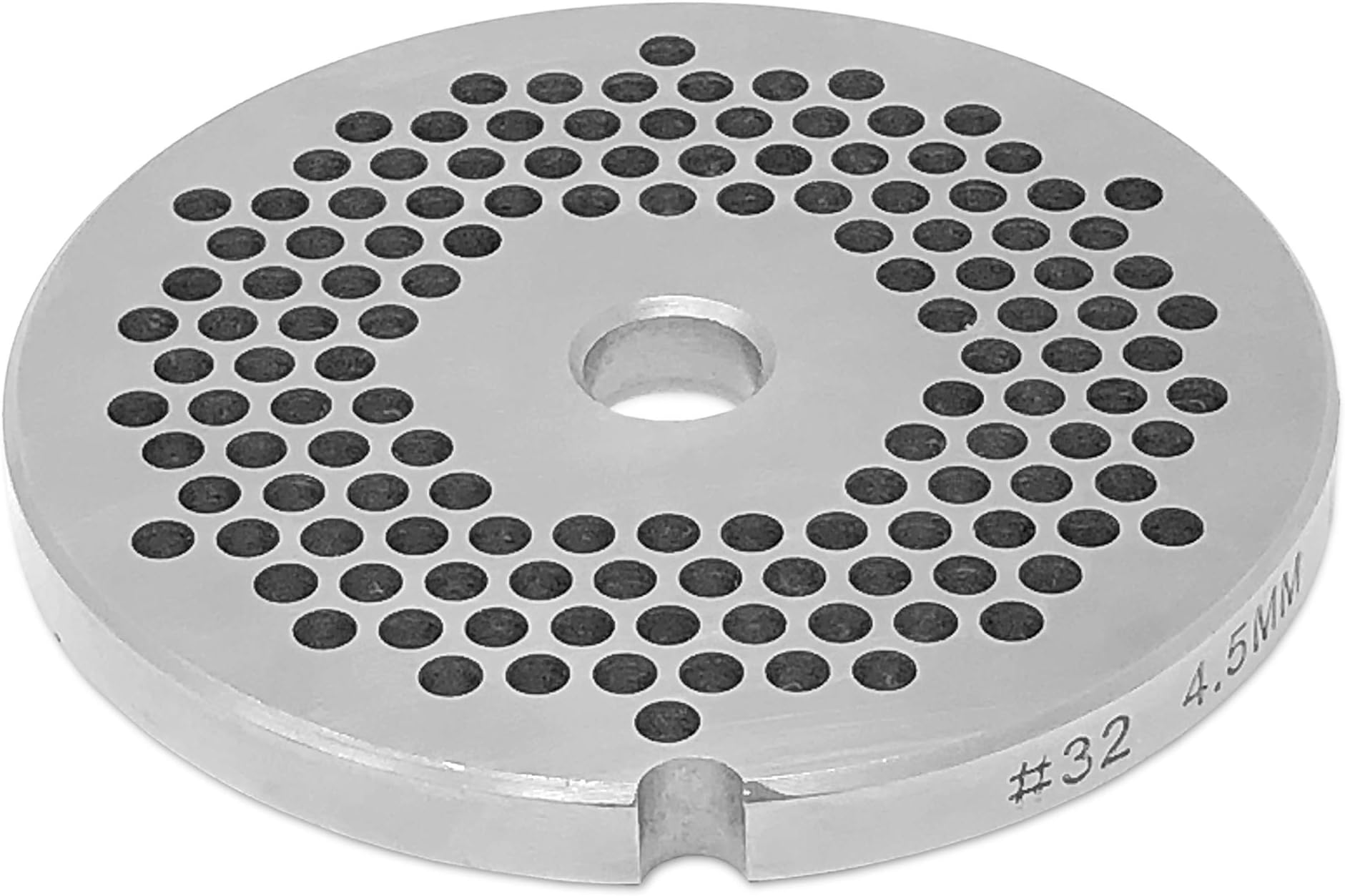 #32 Stainless Steel Replacement Plate Disc Blade for Meat Grinder (3/16")