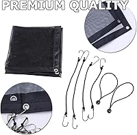 Vista 2 de VaygWay Barrera de red de viaje para perros para mascotas – Barrera de malla de seguridad para asiento trasero de alta calidad para mascotas – Red