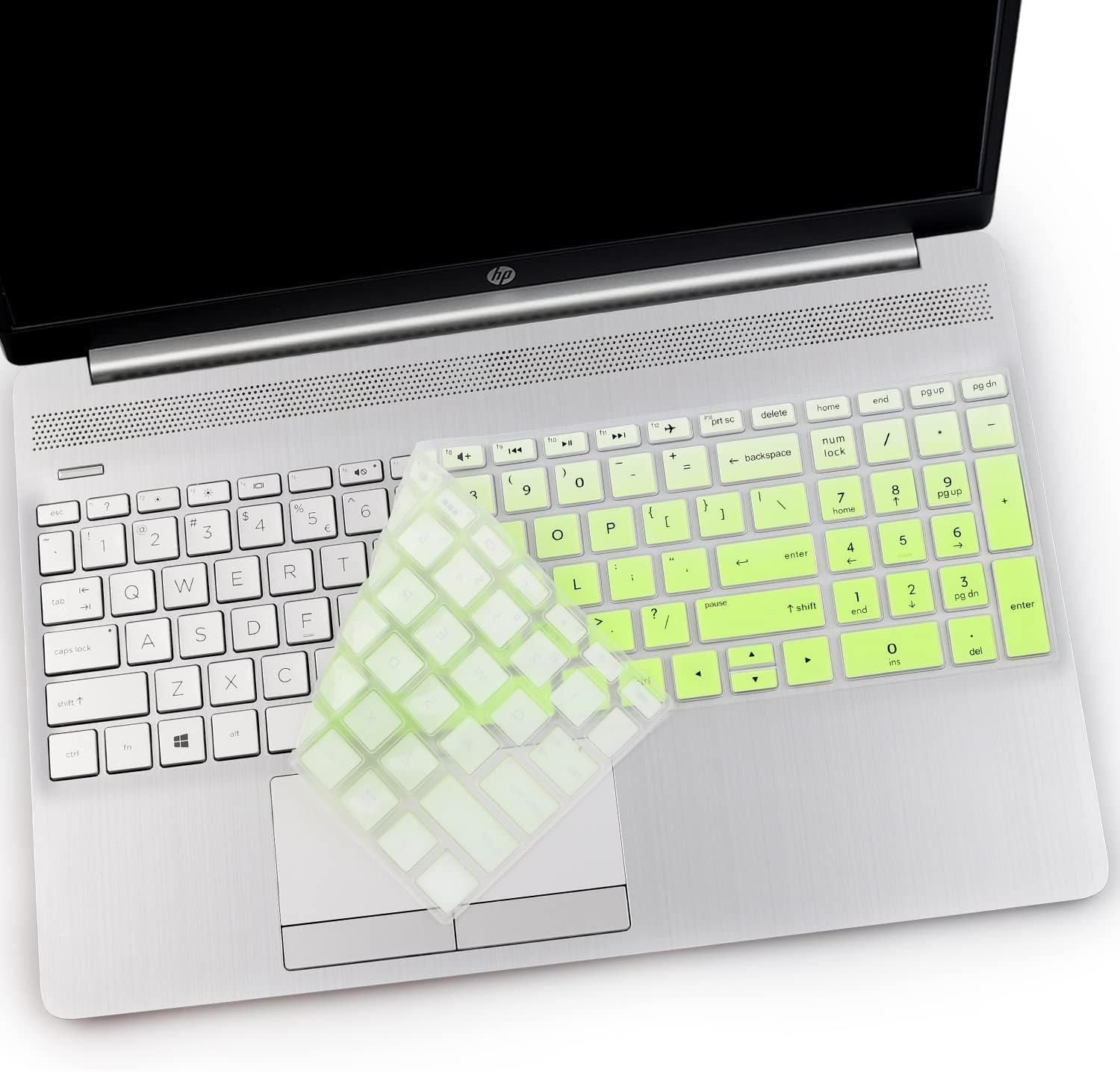 2PCS Keyboard Cover Compatible with HP Envy x360 15.6" Series /2020 2019 HP Pavilion 15 HP Pavilion x360 15.6" Series/HP Envy 17 17.3" Series/HP Laptop 15t 17t 17-ca0011nr-by0040nr image 5