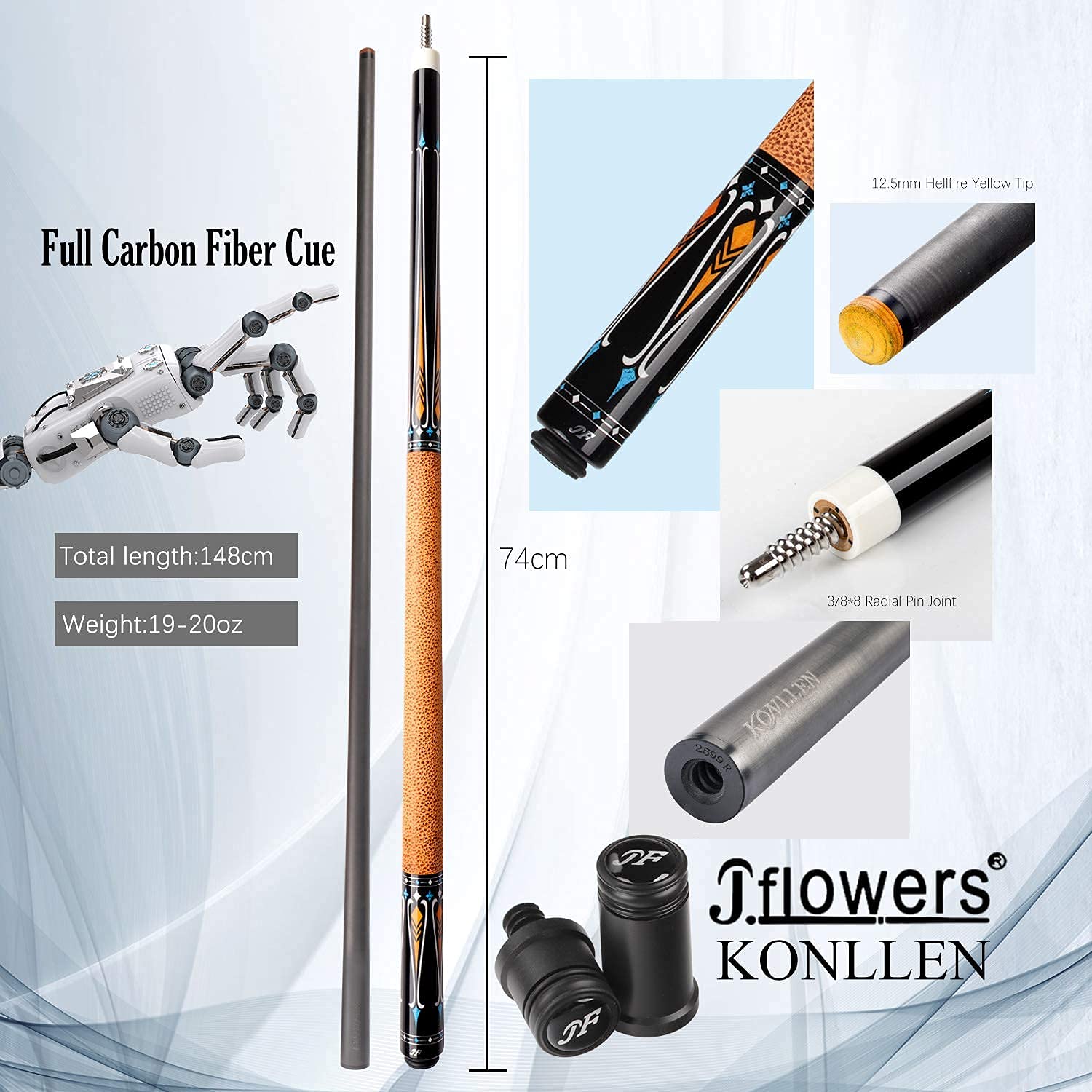 Morpro Institutional (21) Solid Wood Cue (57-Inch)