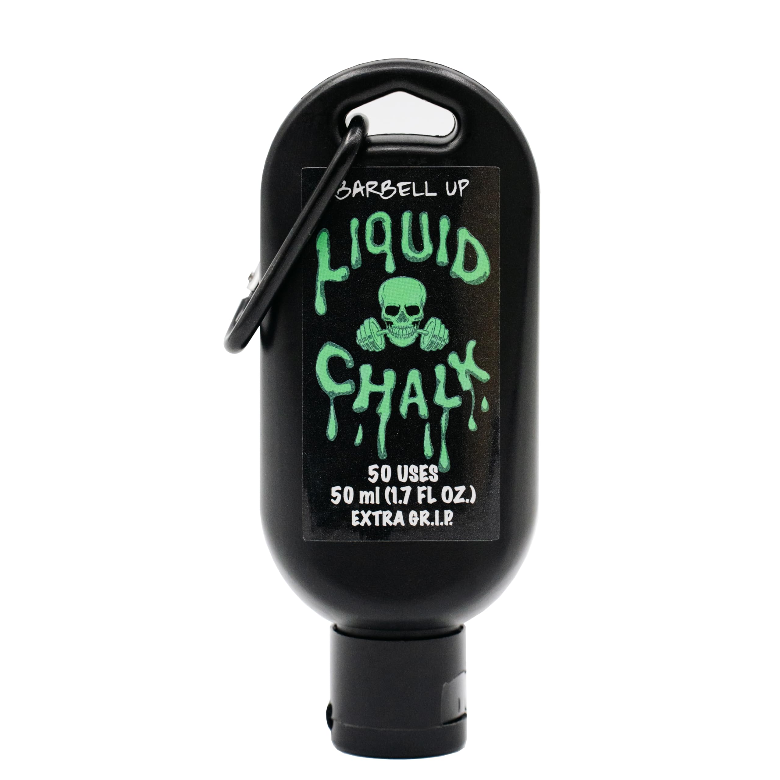 Barbell UP - Liquid Chalk - Gym Chalk for Crossfit, Weightlifting, Powerlifting, Gymnastic Chalk for Bouldering and Lifting (50ml)