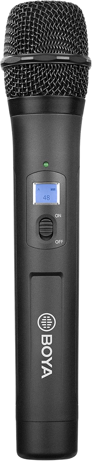 Boya BY-WHM8PRO 48-Channel UHF Wireless Handheld Cardioid Microphone Transmitter