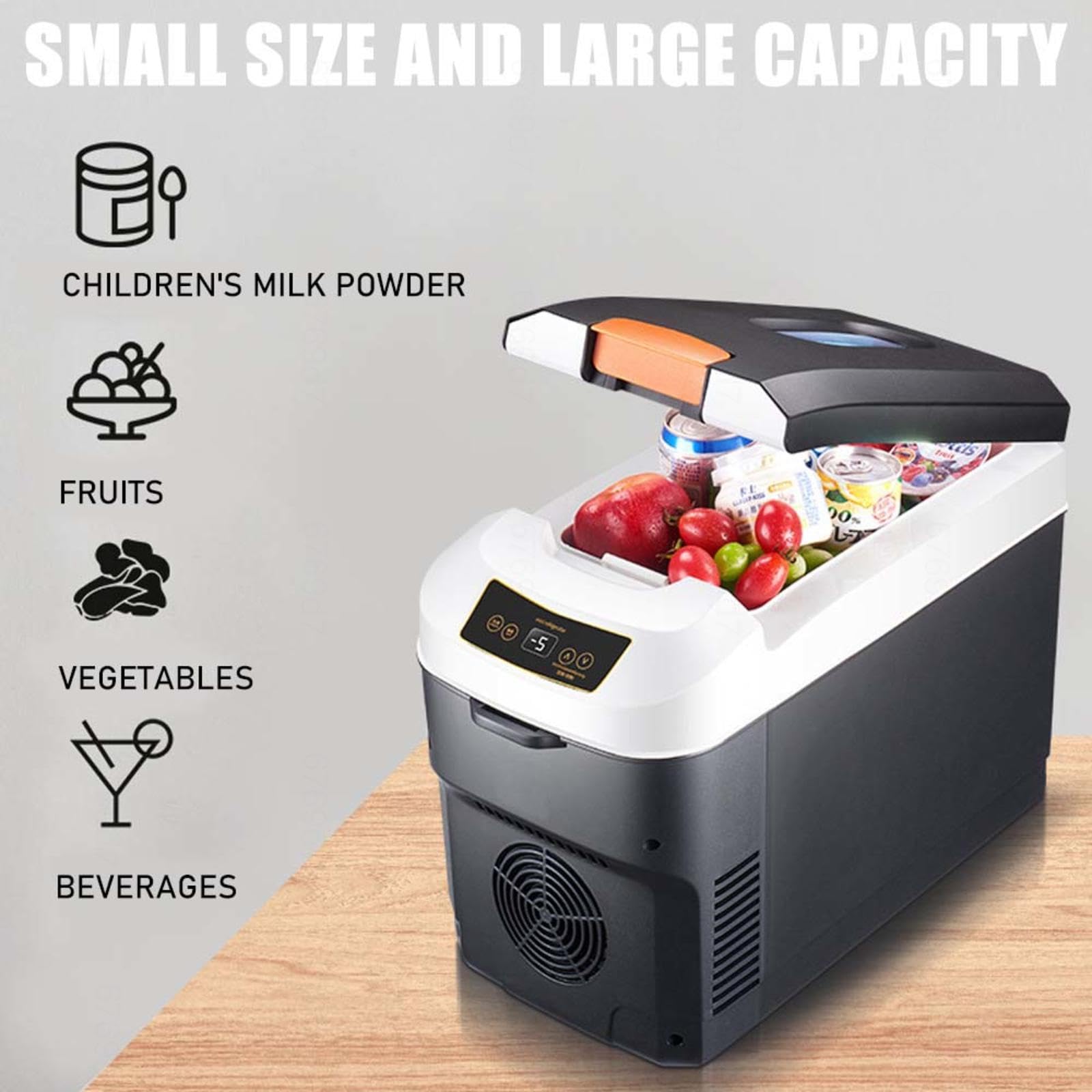 Amazon.co.jp: 車載 クーラーボックス 10Lの大容量 ， ポータブル