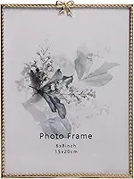 WOLFF - Porta Retrato Mirage 15cm x 20cm Dourado Metal