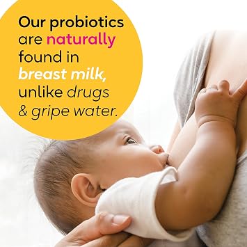 BioGaia Baby Probiotic Drops - Baby Essentials for Colic & Gas Relief, Safe for Newborns, Reduces Crying, Fussing, Colic, Gas, Spit-ups and Constipation, No allergens, Dairy, Soy, Gluten, or Sugar
