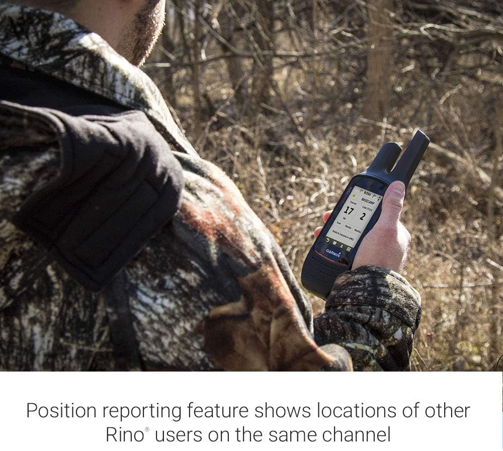 Garmin Rino 750 Rugged Handheld GPS/GLONASS Navigator and 2-Way Radio with Signature Series Cloth : Electronics