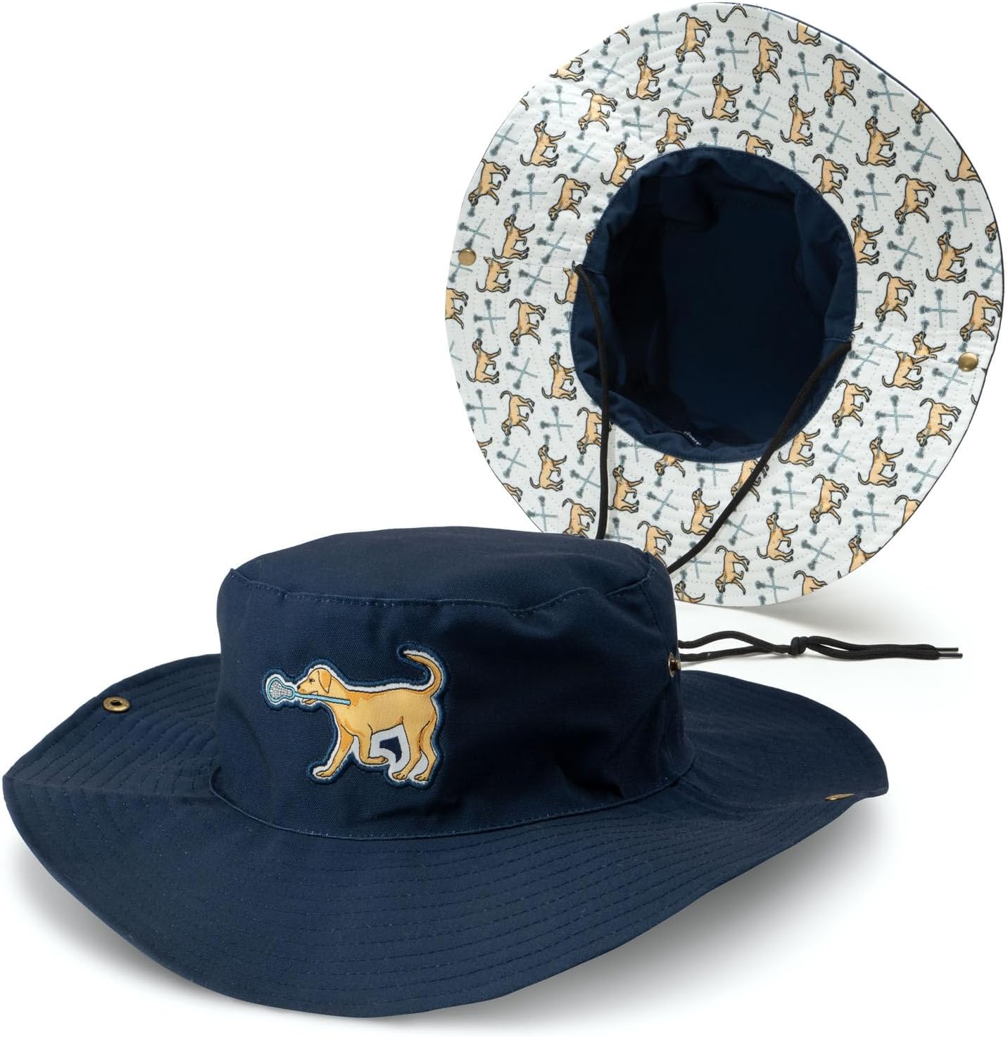 ChalkTalkSPORTS Girls Lacrosse Bucket Hats - Outdoor & Beach Lacrosse Sun Hat - Multiple Designs