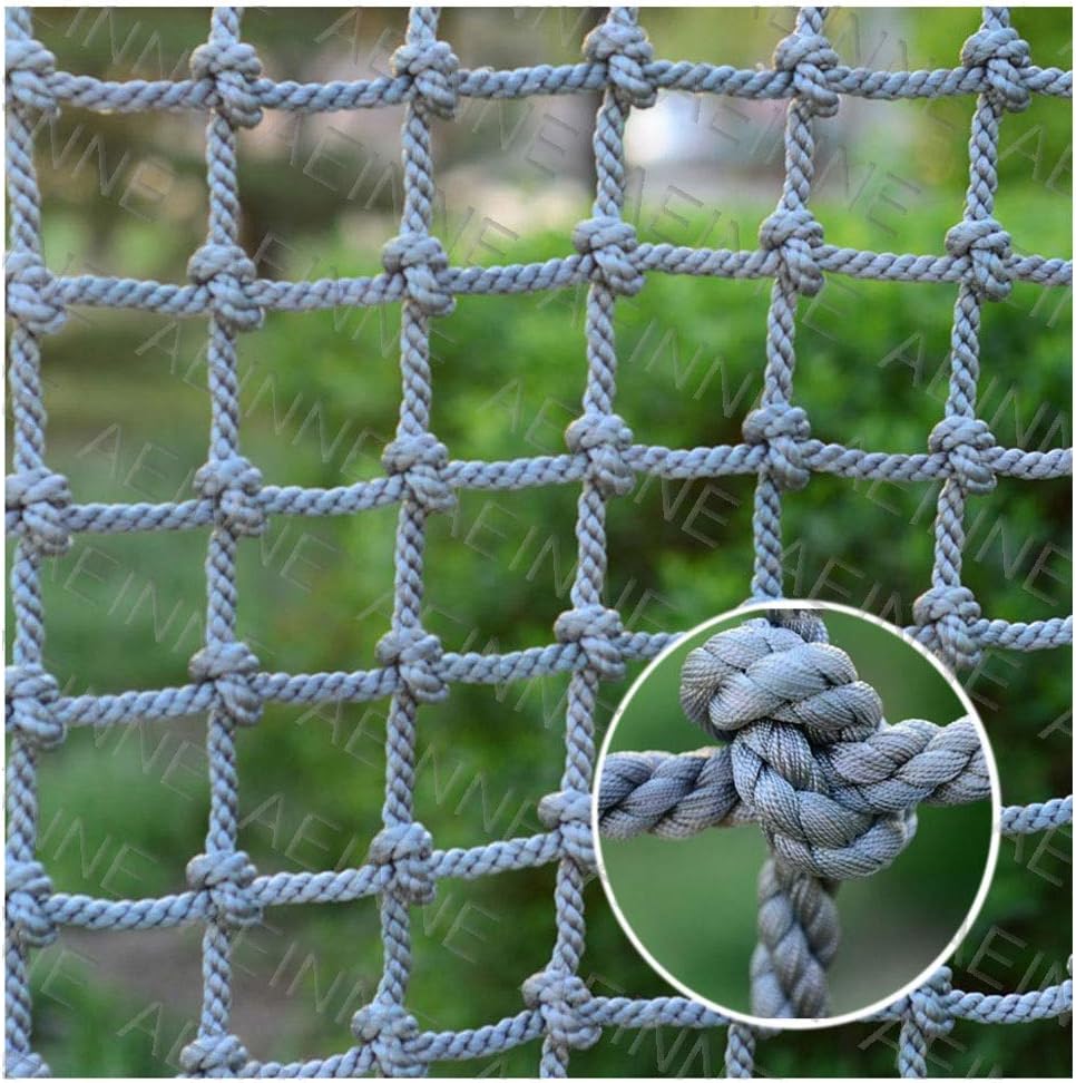 Amazon ハンモック 網,クライミングネット 登山ネット Rope Net Hammock ロープ 網 登山 クライミング ネット Cargo 子ども 子供 網フェンス 大きな網