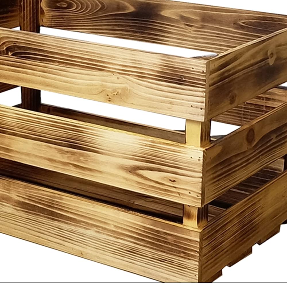 Amazon｜MJKQ9 木箱 収納ボックス 木製 スタッキングボックス