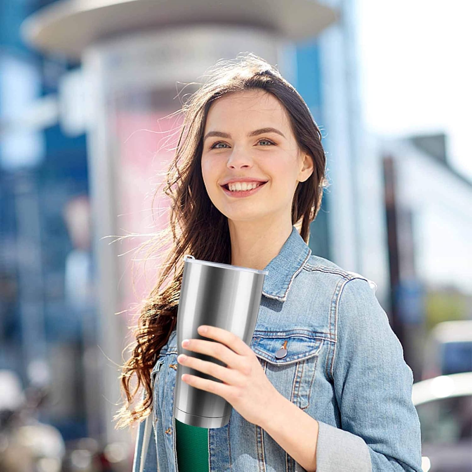 Bеѕt Sеllеr XccMe 30 oz Stainless Steel Tumbler with Lid,6 Pack Double Wall Vacuum Insulated Travel Mug, Durable Insulated Tumbler for Gift, Coffee, Tea, Beverages (Silver 6)