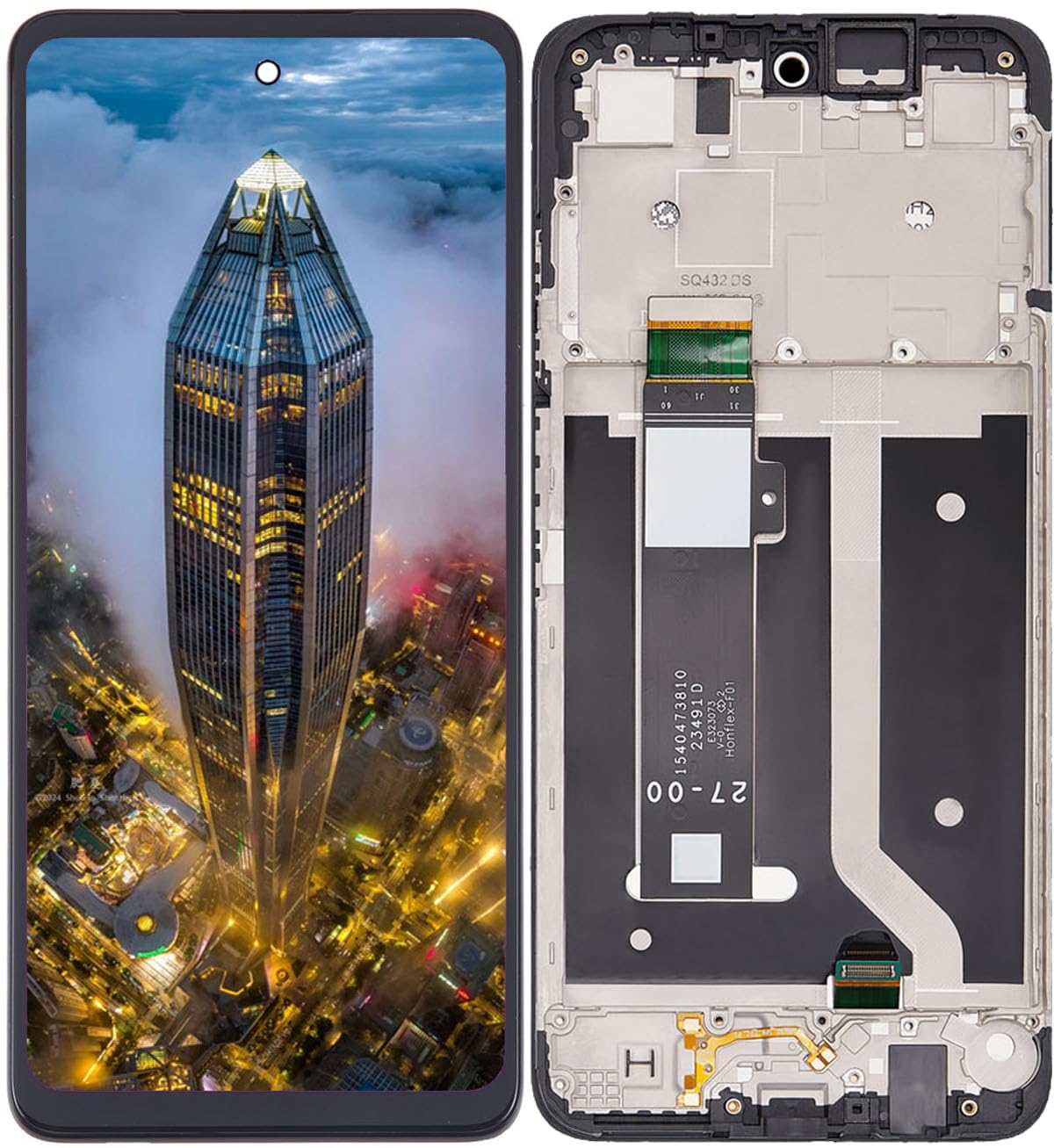 KIT 2 vetro Pellicola per Motorola MOTO G34 5G XT-2363