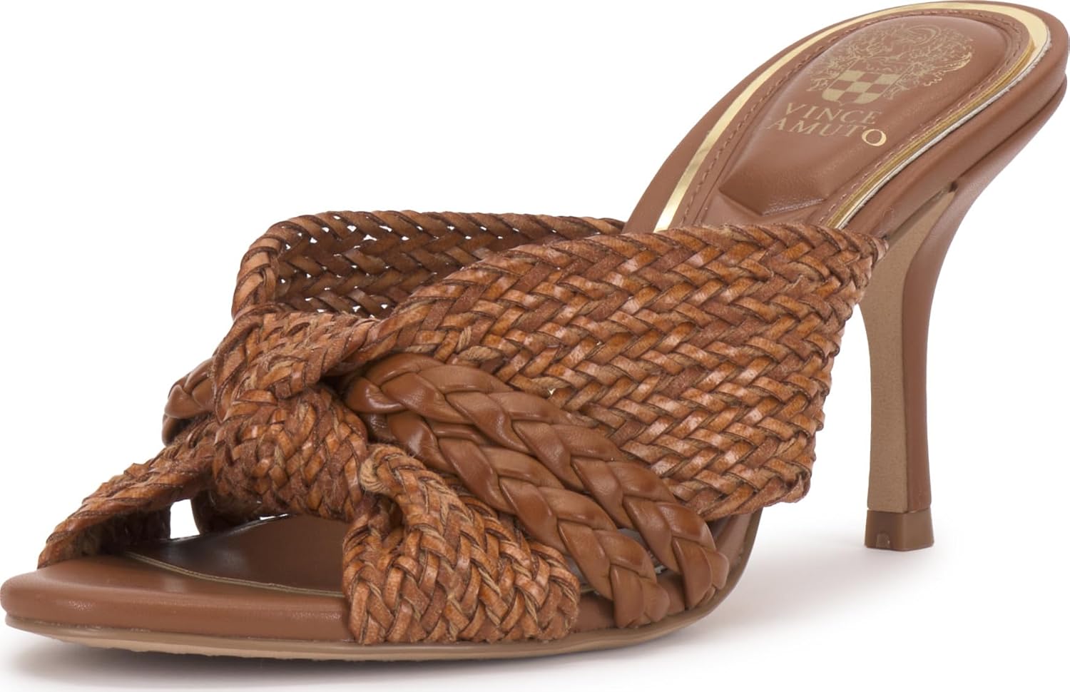 Vince Camuto Women's Pheya Knotted High Heel Mule Sandal