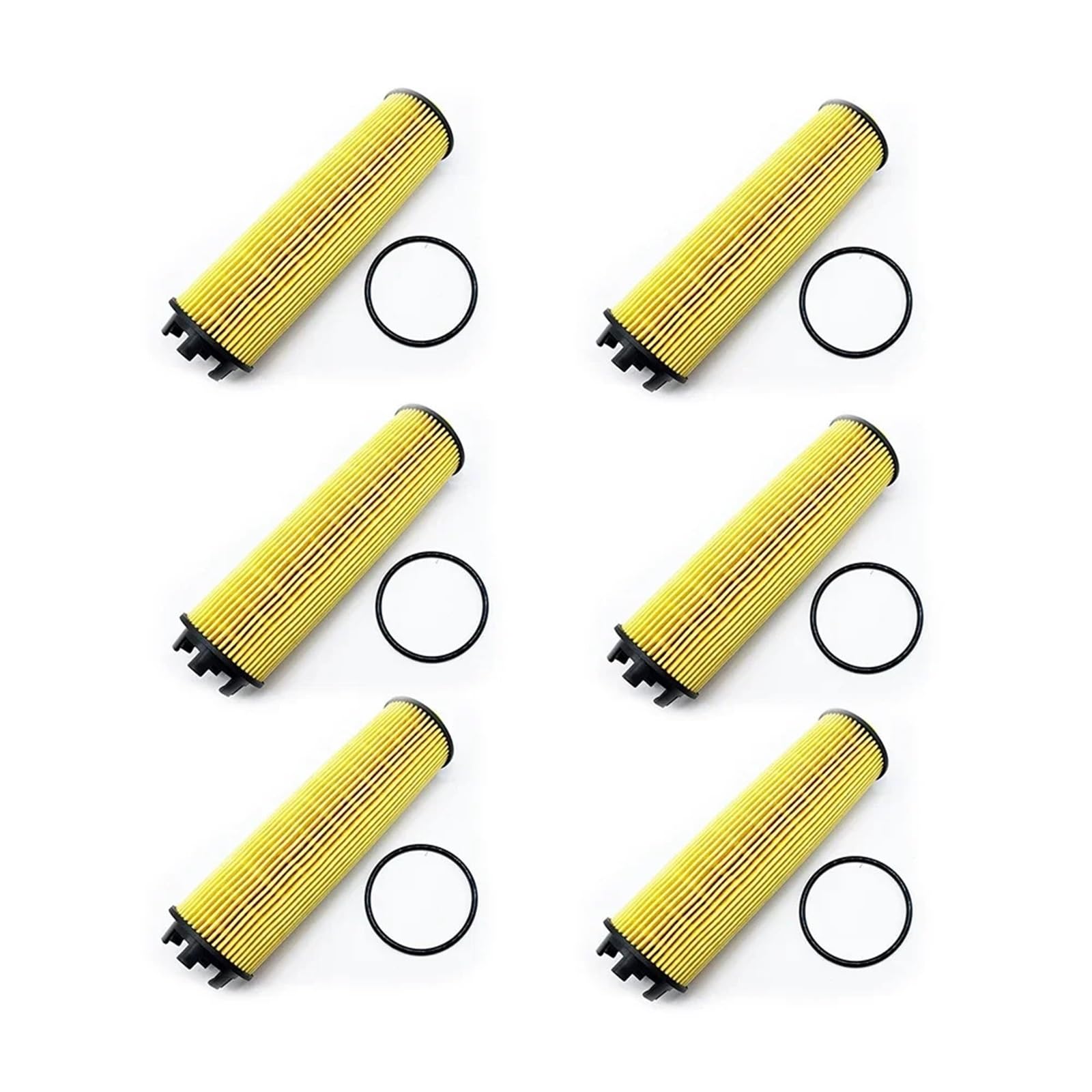 6/3/1 zestawów wkładów filtra oleju A2561840000 pasujących do GLE A 200 220 300 E 220 300 Filtr oleju silnikowego(6Pcs)