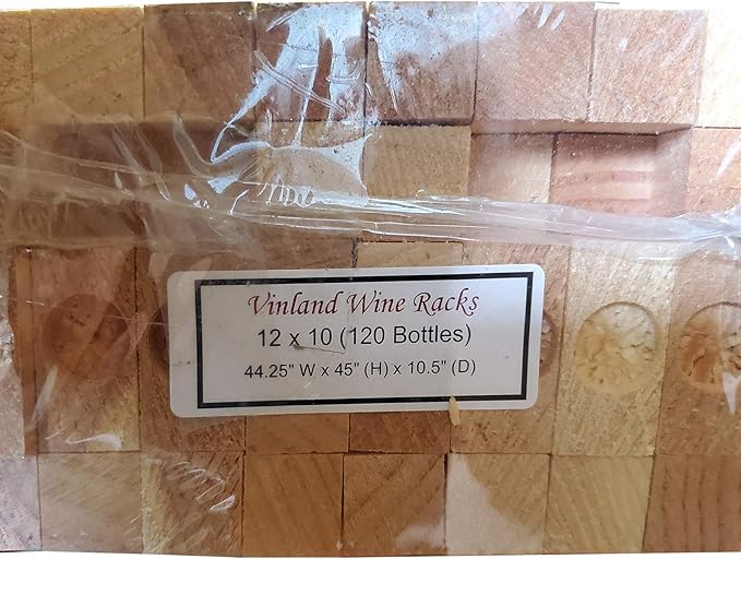 Estante para Vino 120 Botellas Home Brew Ohio Multi Color miniatura 3
